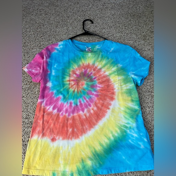 Womens Tye dye no boundaries shirt. Small. - Picture 1 of 2